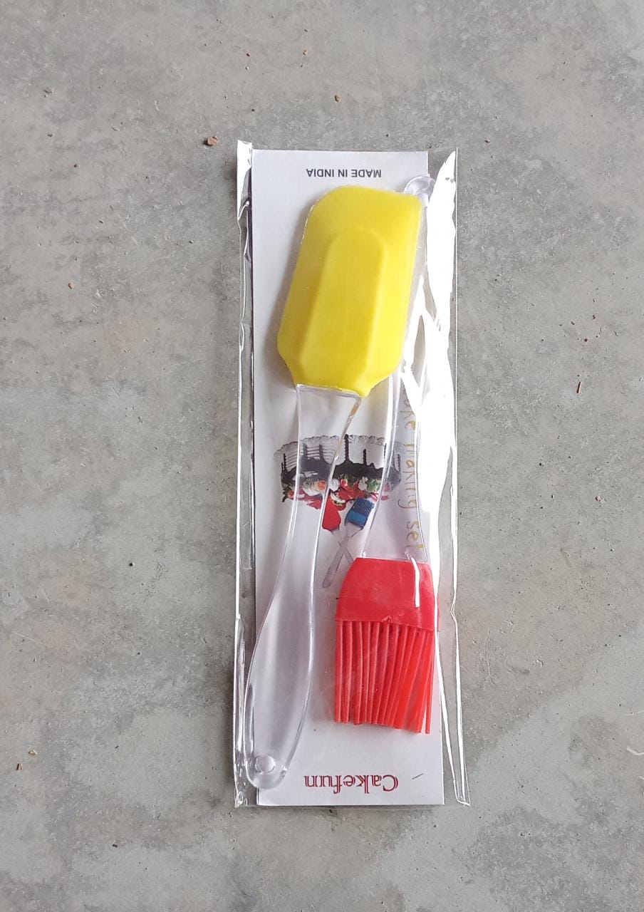 Silicone Spatula Pastry Brush Set Ð Non-Stick Baking Tools | Bake & Dwell