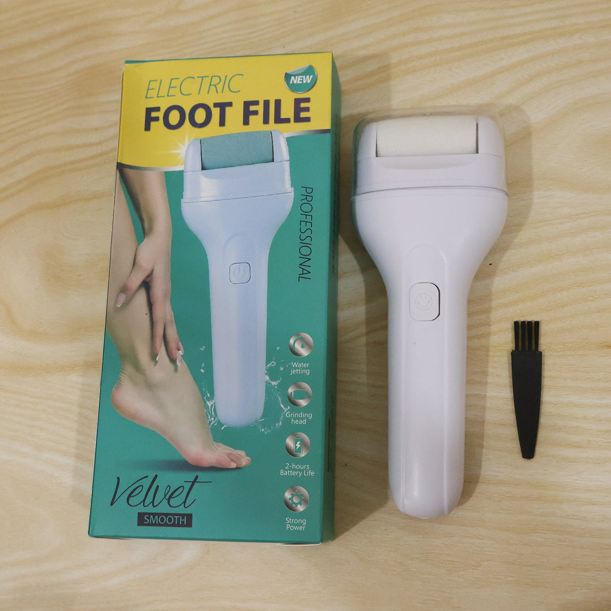 Electric Foot File Ð Rechargeable Callus Remover | AuriGlam