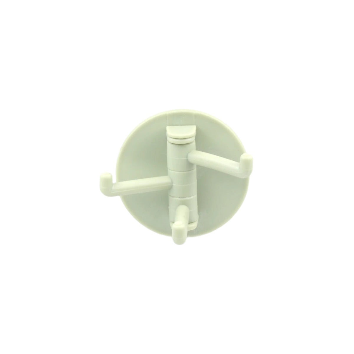Overview of the 180¡ foldable punch-free sticky hook, highlighting its flexible design.