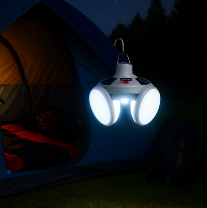 Solar Camping Light Ð USB Rechargeable Emergency LED