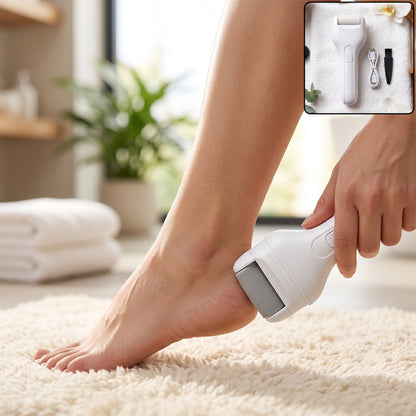 Electric Foot File Ð Rechargeable Callus Remover | AuriGlam
