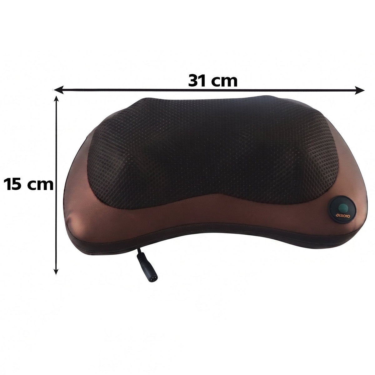 Professional Massage Pillow Ð Heat & Rollers | Velvet Wellness