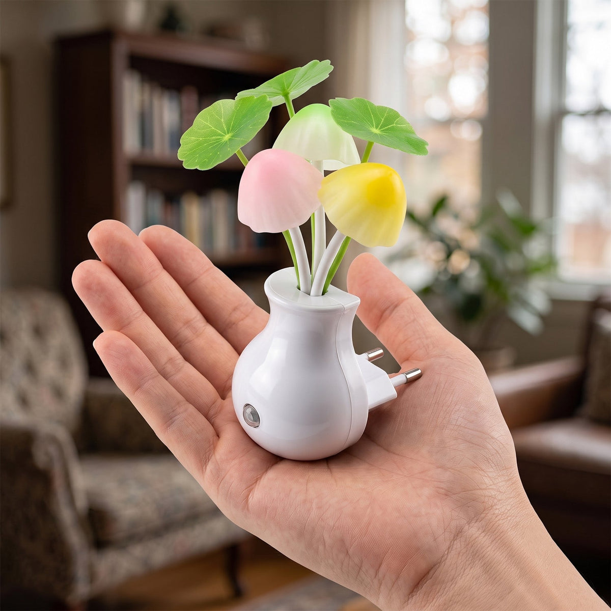 Mushroom Night Light Ð Auto Sensor Multicolor LED Lamp | Indo Glow