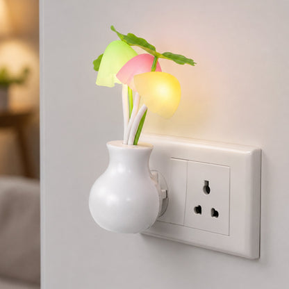 Mushroom Night Light Ð Auto Sensor Multicolor LED Lamp | Indo Glow