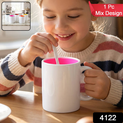 Coffee Mug with Spoon Ð Designer, Lead-Free Ceramic | Tidy Table